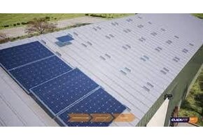 Clickfit Evo  Staaldak Landscape  1 kolom van 8 panelen