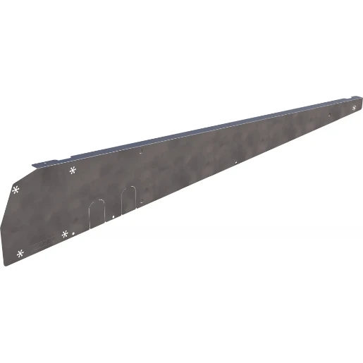 Flatfix Fusion 100-7232 Winddeflector Links Portrait Zwart