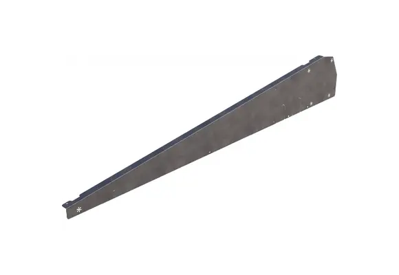Flatfix Fusion 100-7233 Winddeflector Rechts Portrait Zwart