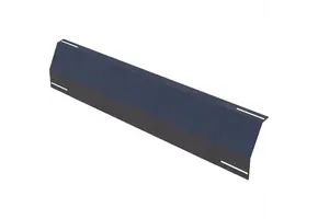 Flatfix Fusion 100-7231 Winddeflector Achter Portrait Zwart