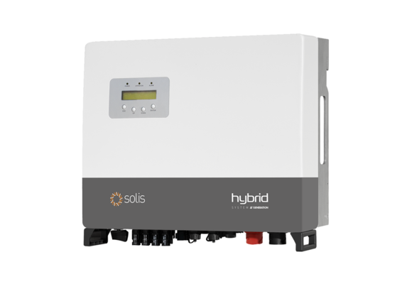 Solis 4K-3P-RHI-HVES-5G 3-Fase, 2 MPPT, excl. Wifi - Lan  Hybride