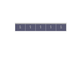 Flatfix Fusion 1 rij van 5 panelen landscape