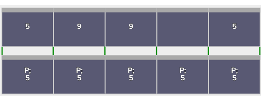 Flatfix Fusion 2 rijen van 5 panelen landscape