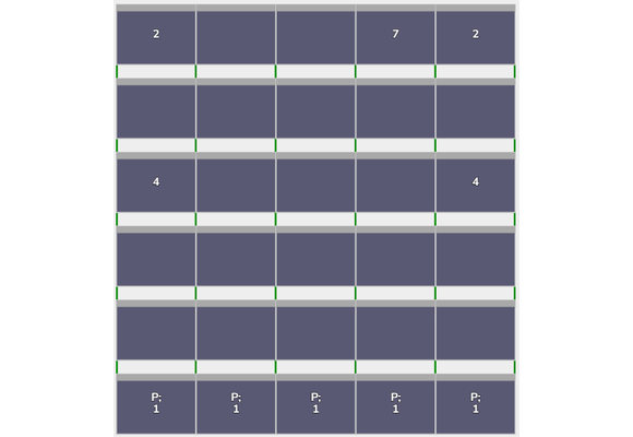 Flatfix Fusion 6 rijen van 5 panelen landscape