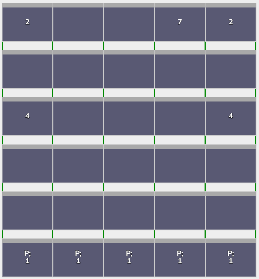 Flatfix Fusion 6 rijen van 5 panelen landscape