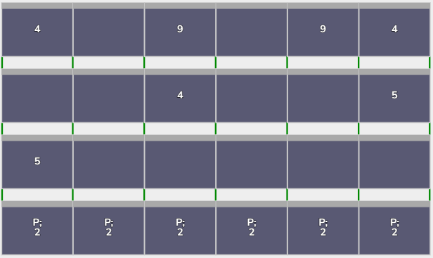 Flatfix Fusion 4 rijen van 6 panelen landscape