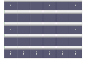 Flatfix Fusion 5 rijen van 6 panelen landscape
