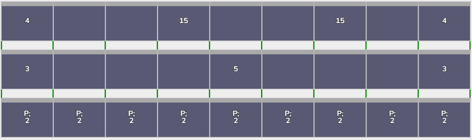 Flatfix Fusion 3 rijen van 9 panelen landscape