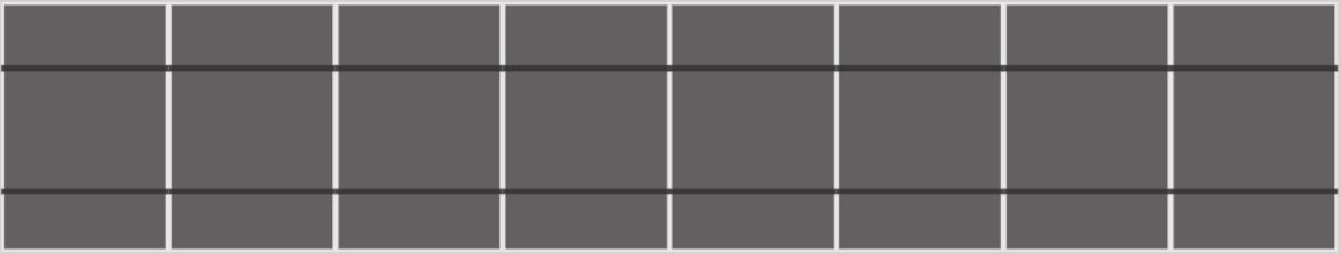 Van der Valk Pannendak Portrait 1 rij van 8 panelen