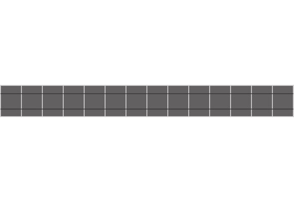 Van der Valk Pannendak Portrait 1 rij van 14 panelen