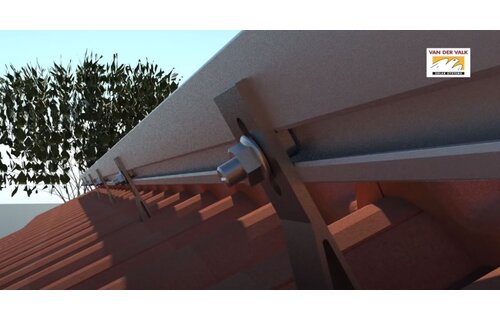 Van der Valk Pannendak Landscape 1 kolom van 3 panelen