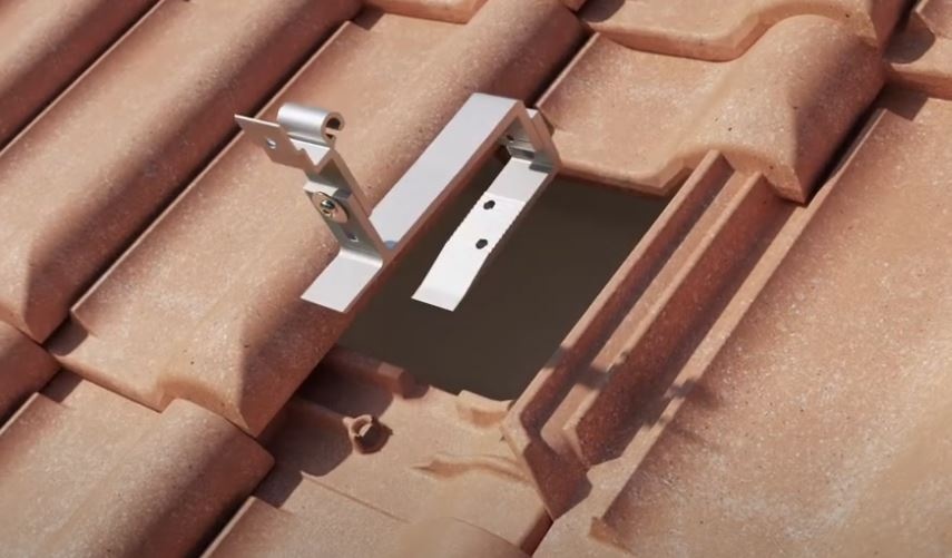 Solar Construct Pannendak Landscape 1 kolom van 8 panelen