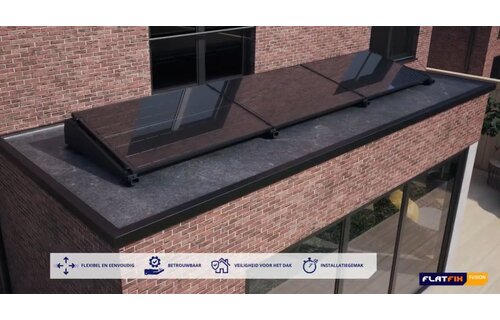 Flatfix Fusion 6 rijen van 2 panelen landscape