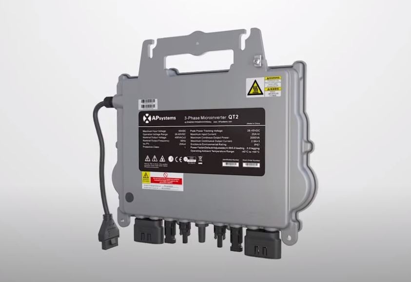 APSystems Micro Omvormer QT2 3 fase 10 jaar garantie