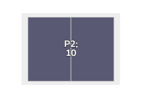 Flatfix Fusion 1 Rij van 1 dakje Oost/West Opstelling (2 panelen) landscape