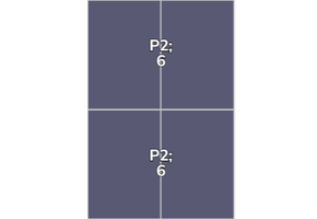 Flatfix Fusion 2 Rijen van 1 dakje Oost/West Opstelling (4 panelen) landscape