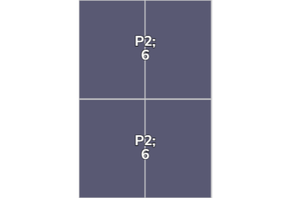 Flatfix Fusion 2 Rijen van 1 dakje Oost/West Opstelling (4 panelen) landscape