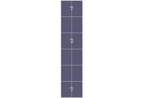 Flatfix Fusion 6 Rijen van 1 dakje Oost/West Opstelling (12 panelen) landscape