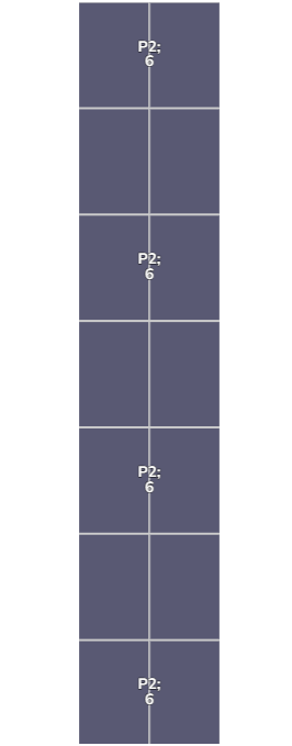 Flatfix Fusion 7 Rijen van 1 dakje Oost/West Opstelling (14 panelen) landscape