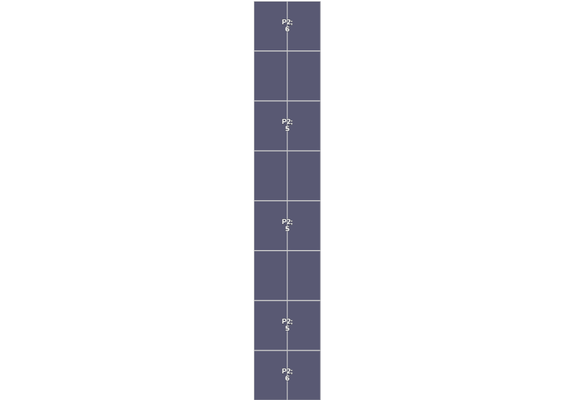 Flatfix Fusion 8 Rijen van 1 dakje Oost/West Opstelling (16 panelen) landscape