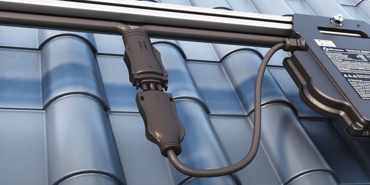 APS AC verbindkabel + Y-connectors per 2 m t.b.v. YC600/QS1/DS3 per omvormer 1 connector