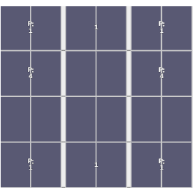 Flatfix Fusion (3x) 4 Rijen van 1 dakje Oost/West Opstelling (24 panelen) landscape