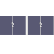 Flatfix Fusion (2x) 1 Rij van 1 dakje Oost/West Opstelling (4 panelen) landscape