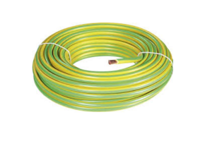 Aardingskabel H07V2-K 4mm2 Geel / Groen Vertind per meter