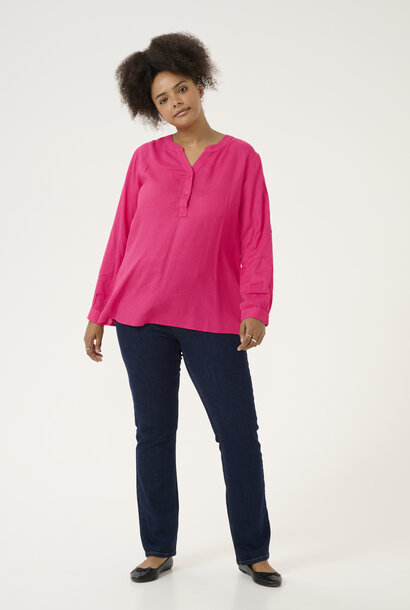 mille blouse raspberry