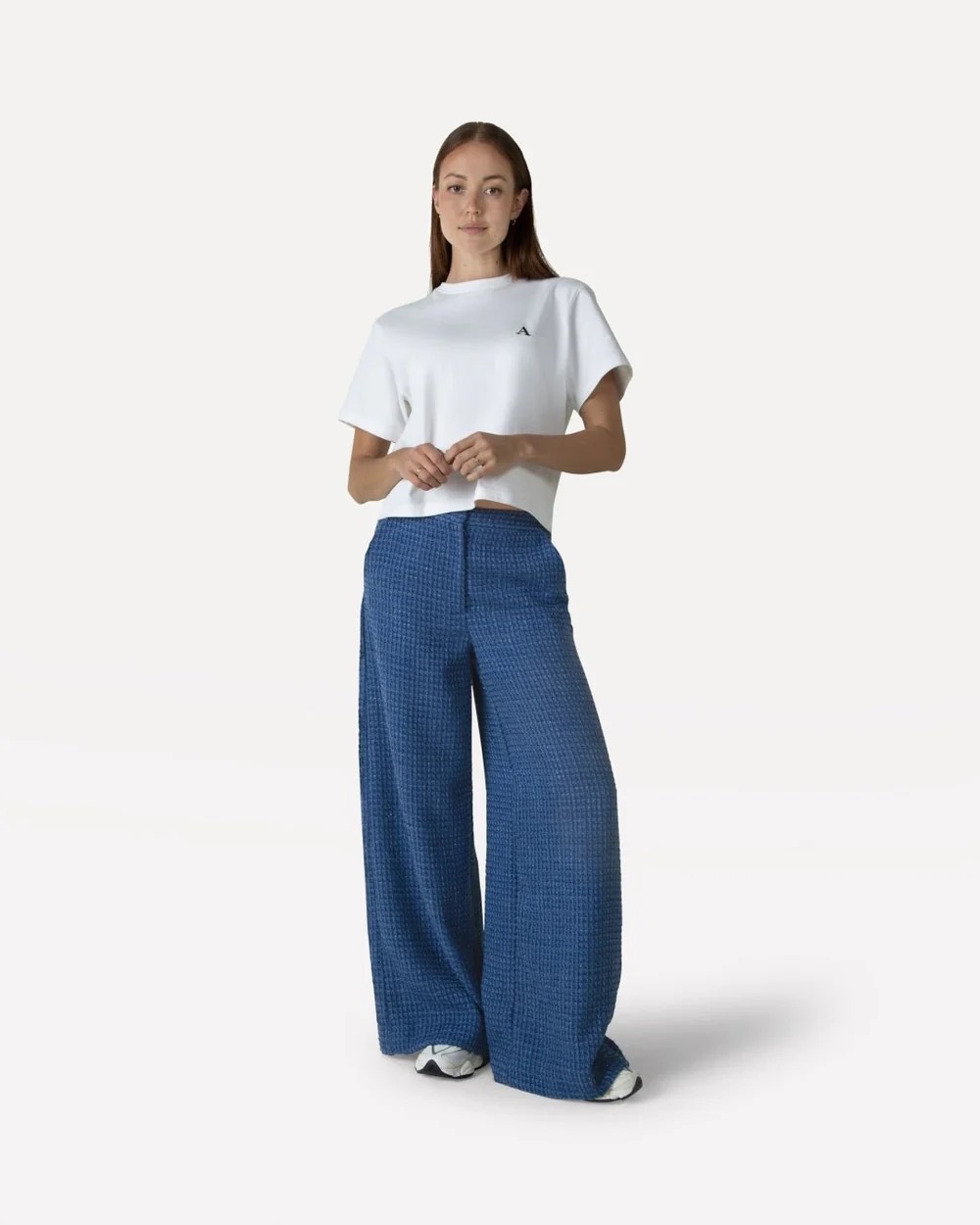 MOORE WIDE BOUCLE PANTS-1