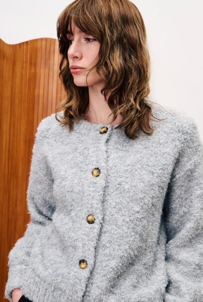 selkrik cardigan gris