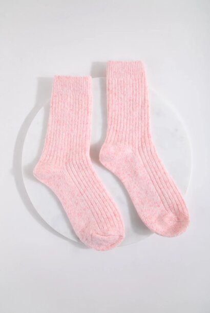 roze sokken