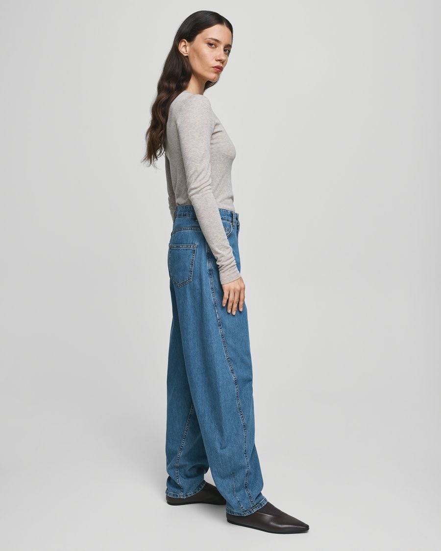 Kobane lis barrel jeans-3