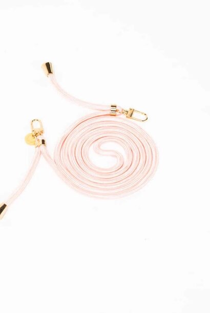 phone cord metallic rose