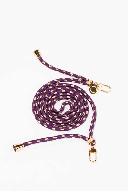 phone cord paars geel