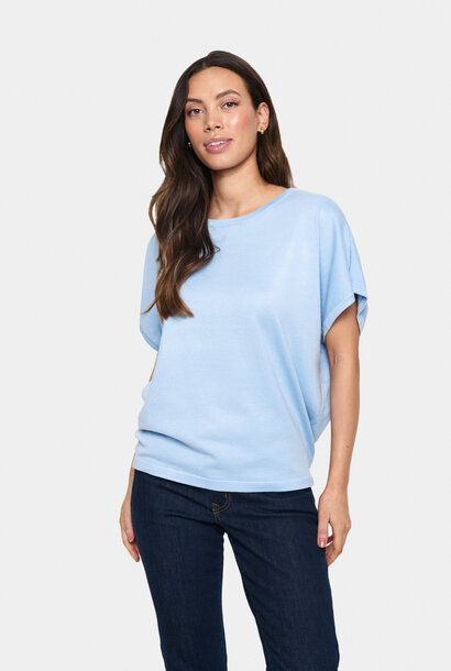 mila pullover cambray blue