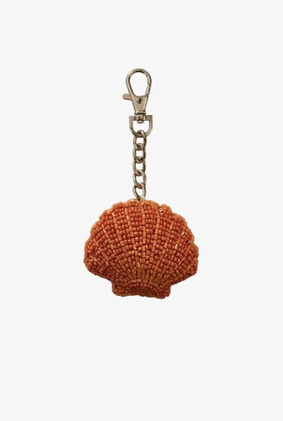 SHELL CHARM BEADED - Clementine