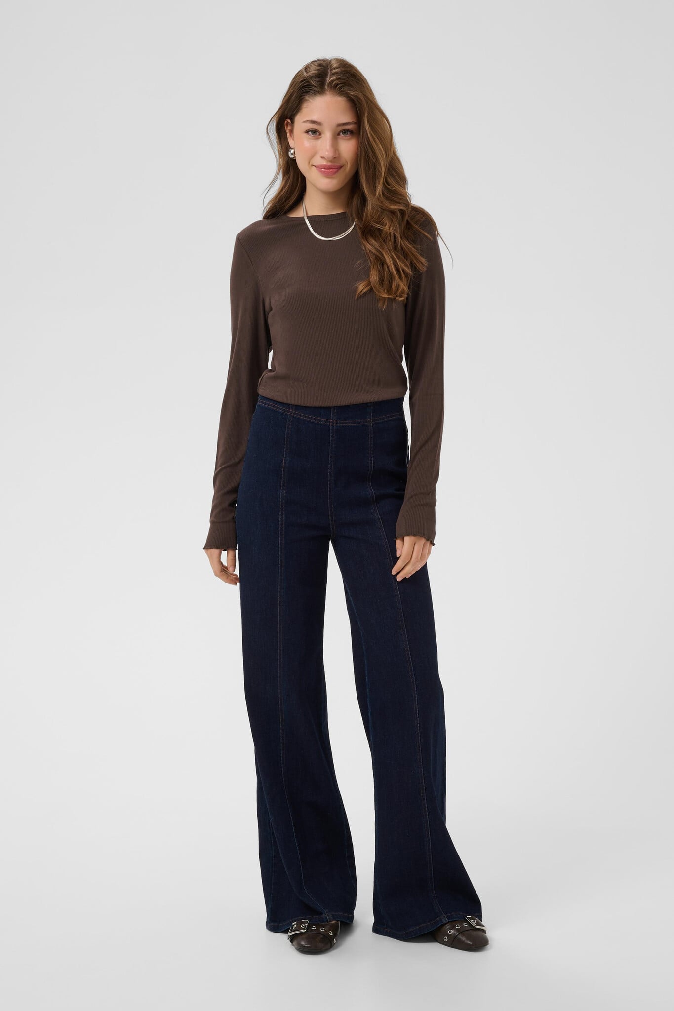 olalia blouse bruin-3