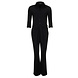 Mi Piace Travel jumpsuit flared zwart 202154 Mi Piace Travel jumpsuit flared zwart 202154