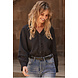 G-maxx Blouse nathalie zwart 001 G-maxx Blouse nathalie zwart 001