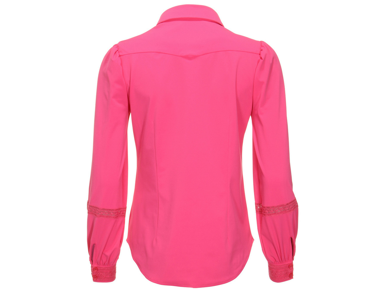 Travel blouse fuchsia 202200 stretchshop