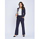 Mi Piace Travel broek flared navy 202089 Mi Piace Travel broek flared navy 202089