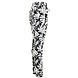 Zoso Travel broek vicky black white 232 Zoso Travel broek vicky black white 232