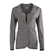 Zizo Blazer aricia pinstripe grey d2 Zizo Blazer aricia pinstripe grey d2