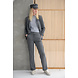 Zizo Broek sezzco l34 pinstripe grey d2 Zizo Broek sezzco l34 pinstripe grey d2