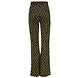 Mi Piace Travel broek flared deep depth print 202089 Mi Piace Travel broek flared deep depth print 202089