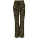 Mi Piace Travel broek flared deep depth print 202089 Mi Piace Travel broek flared deep depth print 202089