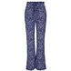 Mi Piace Travel broek flared cobalt leopard 202089 Mi Piace Travel broek flared cobalt leopard 202089