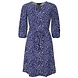 Mi Piace Travel jurk cobalt leopard 202325 Mi Piace Travel jurk cobalt leopard 202325
