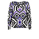 Zoso Blouse denise off white purple 234 Zoso Blouse denise off white purple 234